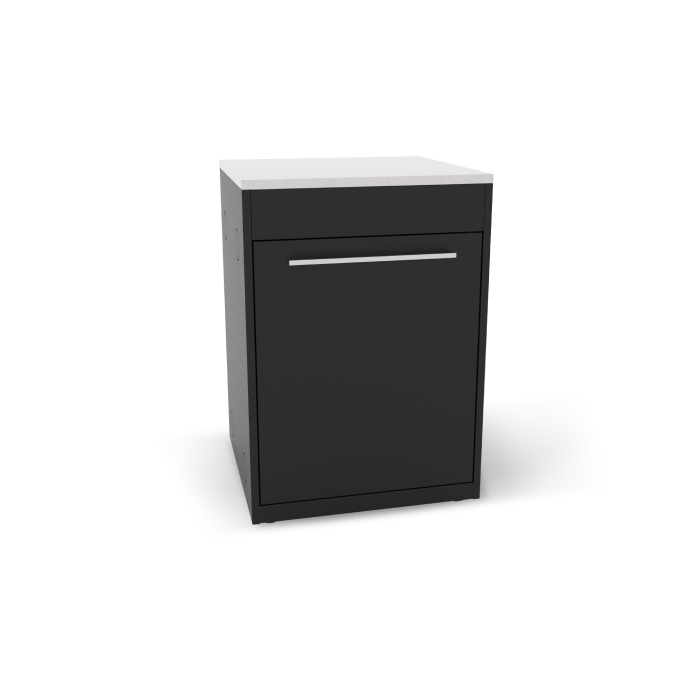 Door Module with one door in black Door Module with one door in black